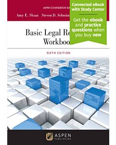 Basic Legal Research Workbook (w/ Connected eBook with Study Center) 9798889061649