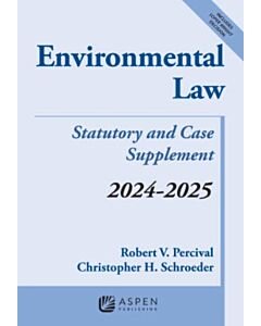 Environmental Law: Statutory and Case Supplement (Instant Digital Access Code Only) 9798892077736