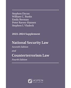 National Security Law and Counterterrorism Law Supplement (Instant Digital Access Code Only) 9798889061496