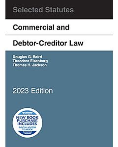 Commercial and Debtor-Creditor Law Selected Statutes (Instant Digital Access Code Only) 9798887860985