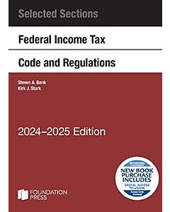 Selected Sections Federal Income Tax Code and Regulations 9798892090773