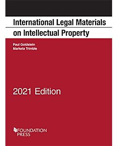 International Legal Materials on Intellectual Property 9781636590219