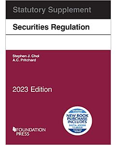 Securities Regulation Statutory Supplement 9798887860251