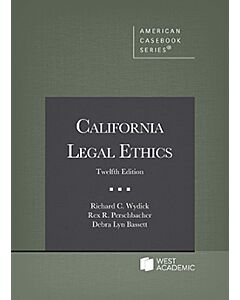 California Legal Ethics 9781685610821
