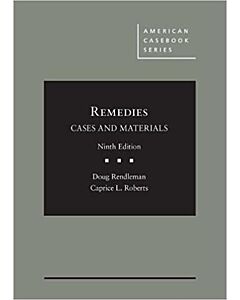 Remedies, Cases and Materials (American Casebook Series) (Instant Digital Access Code Only) 9781640206113