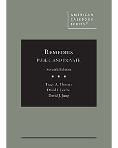 Remedies: Public and Private (American Casebook Series) (Used) 9781647085223