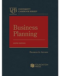 Business Planning (University Casebook Series) (Used) 9781685612764