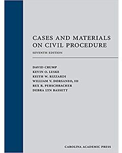 Cases and Materials on Civil Procedure (Used) 9781531013981