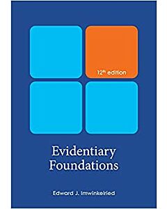 Evidentiary Foundations 9781531025649