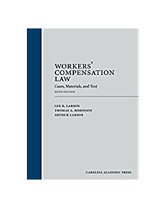 Workers' Compensation Law 9781531008086