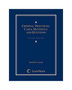 Criminal Procedure: Cases, Materials, and Questions (Used) 9781632815408