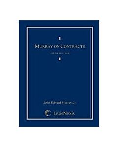 Murray on Contracts (Used) 9781422481554