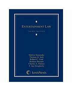 Entertainment Law 9780820557250