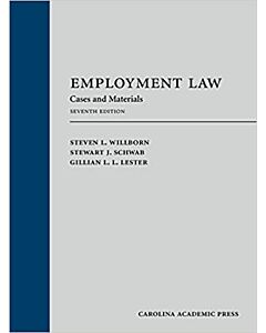 Employment Law: Cases and Materials 9781531022471