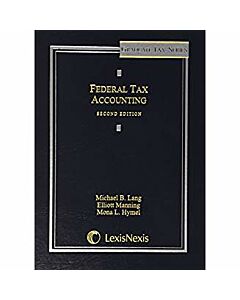 Federal Tax Accounting 9781422480328