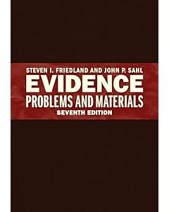 Evidence Problems and Materials 9781531029418