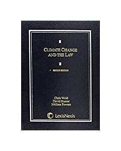 Climate Change and the Law 9780769860268