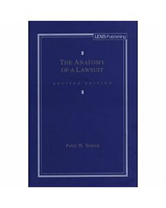 The Anatomy of a Lawsuit 9781422479902