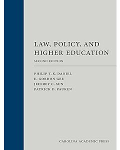 Law, Policy, and Higher Education 9781531002077