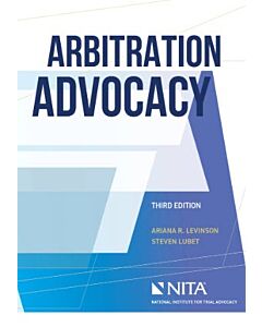 Arbitration Advocacy (NITA) 9798886690590