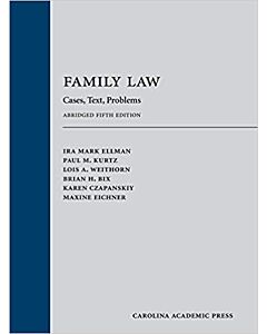 Family Law 9781531021665