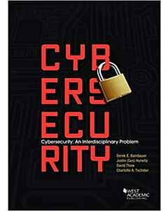 Cybersecurity: An Interdisciplinary Problem (Rental) 9781642422535