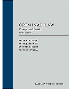 Criminal Law: Concepts and Practice 9781531020293