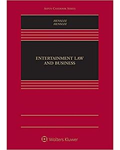 Entertainment Law and Business (w/ Connected eBook) 9781454881551