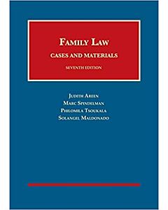 Family Law, Cases and Materials (University Casebook Series) (Instant Digital Access Code Only) 9781684676804