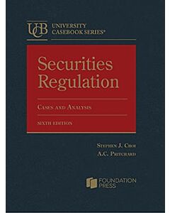 Securities Regulation: Cases and Analysis (University Casebook Series) (Instant Digital Access Code Only) 9798892093040