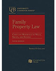 Family Property Law: Cases and Materials on Wills, Trusts, and Estates (University Casebook Series) (Used) 9798887864068