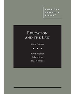 Education and the Law (American Casebook Series) 9781685610944