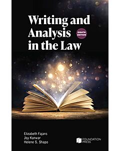 Writing and Analysis in the Law 9798887864754