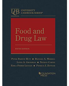 Food and Drug Law (University Casebook Series) (Rental) 9781636596952