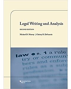 Legal Writing and Analysis (Instant Digital Access Code Only) 9781634600187