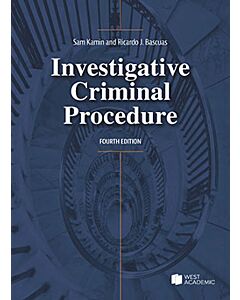 Investigative Criminal Procedure 9781685614720