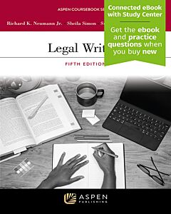 Legal Writing (Connected eBook with Study Center + Connected Quizzing) (Instant Digital Access Code Only) 9798889067344