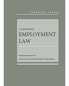 Learning Employment Law (Learning Series) (Used) 9780314278692