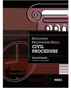 Developing Professional Skills: Civil Procedure 9780314279538