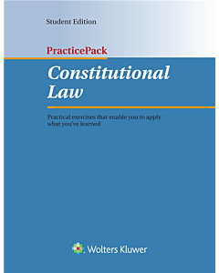 PracticePack for Constitutional Law (Instant Digital Access Code Only) 9781454877820