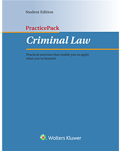 PracticePack for Criminal Law (Instant Digital Access Code Only) 9781454877929