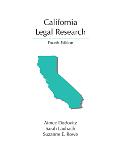 California Legal Research 9781531015619