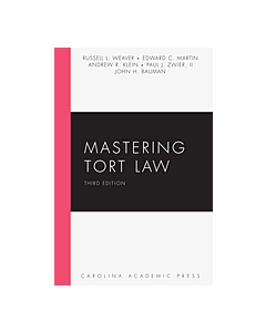 Mastering Tort Law 9781531022778