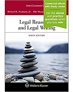Legal Reasoning and Legal Writing (Connected eBook with Study Center + Print Book + Connected Quizzing) 9781543845778