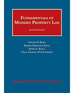 Fundamentals of Modern Property Law (University Casebook Series) 9781609303266