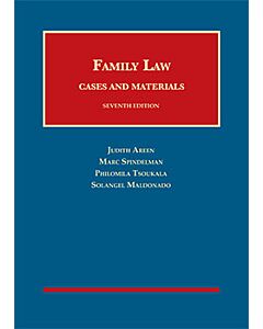 Family Law, Cases and Materials (University Casebook Series) (Used) 9781609304102