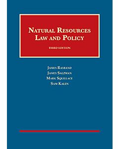 Natural Resources Law and Policy (University Casebook Series) 9781609304423