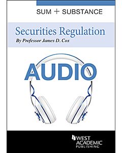 Sum and Substance Audio: Securities Regulation (Instant Digital Access Code Only) 9781634592666