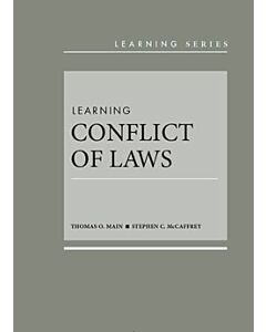 Learning Conflict of Laws (Learning Series) 9781634594974