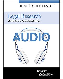 Sum and Substance Audio: Legal Research (Instant Digital Access Only) 9781634605120